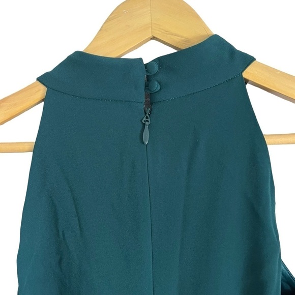 CITY CHIC Class Halter Jumpsuit in Emerald - Picture 6 of 11